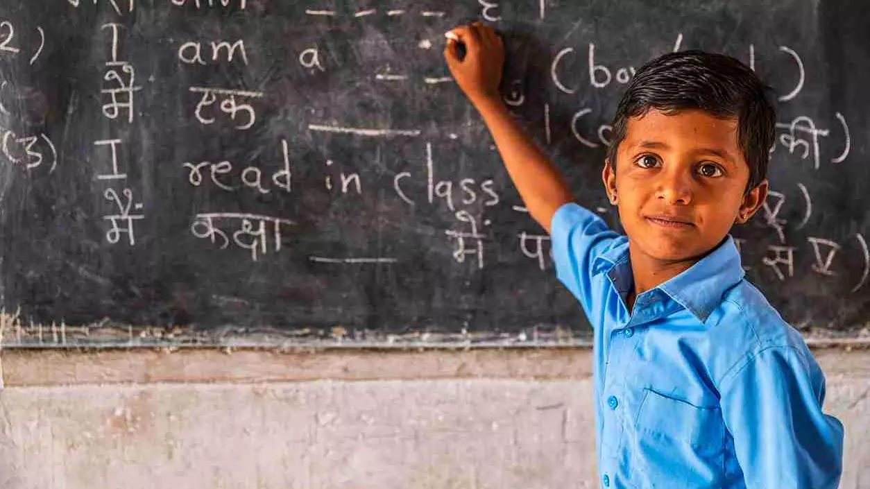 English in Indian schools