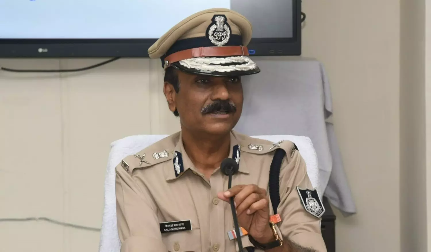 Madhya Pradesh DGP Kailash Makwana