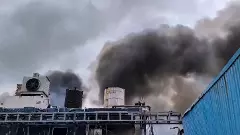 Sigachi blast, Telangana, Fire