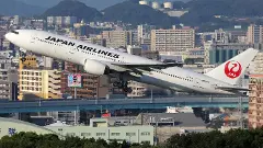 Japan Airlines Boeing 777 200 airplane
