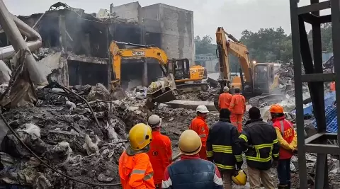 Sigachi blast, Telangana, Fire