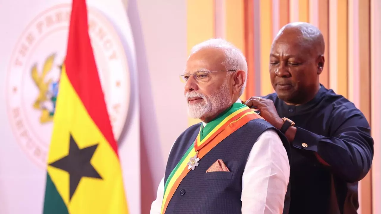 Modi in Ghana