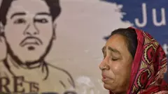 Najeeb Ahmeds mother Fatima Nafees