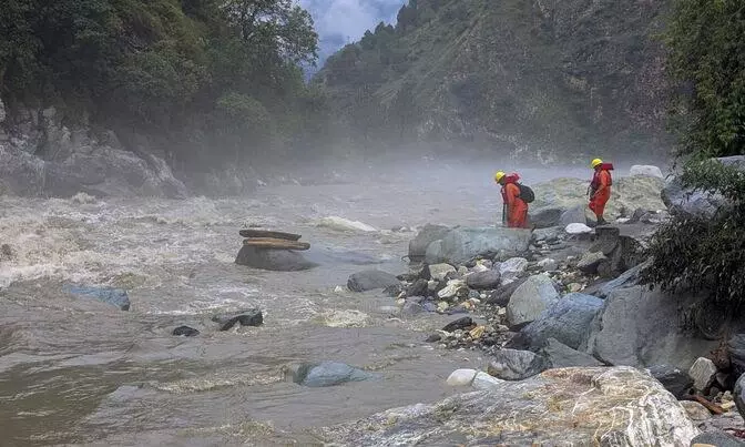 NDRF personnel in Himachal Pradesh NDRF personnel in Himachal Pradesh