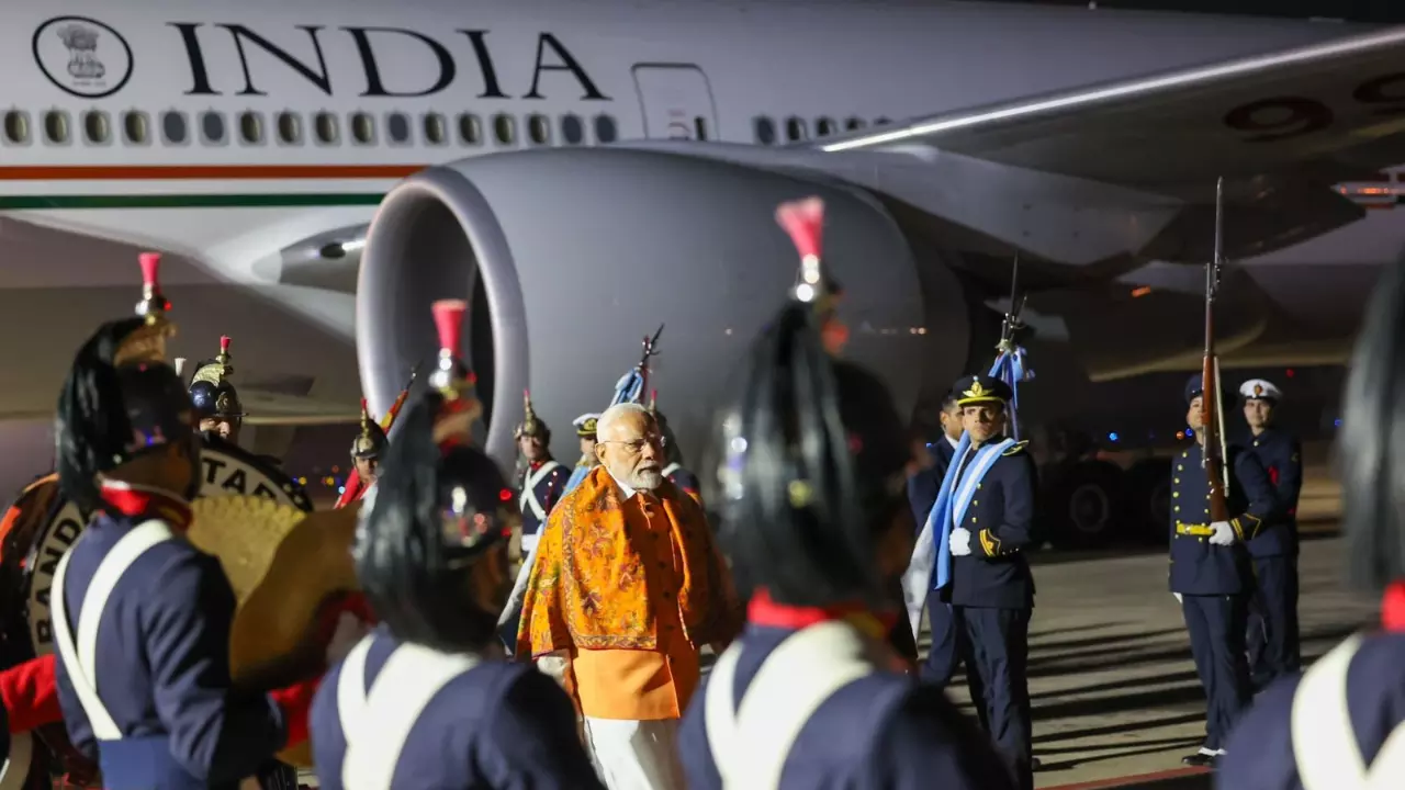 PM Narendra Modi in Argentina