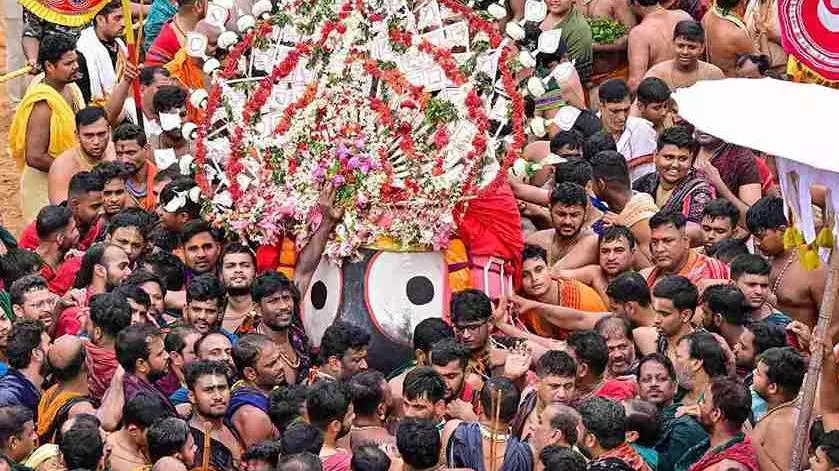 Puri Jagannath rath yatra bahuda