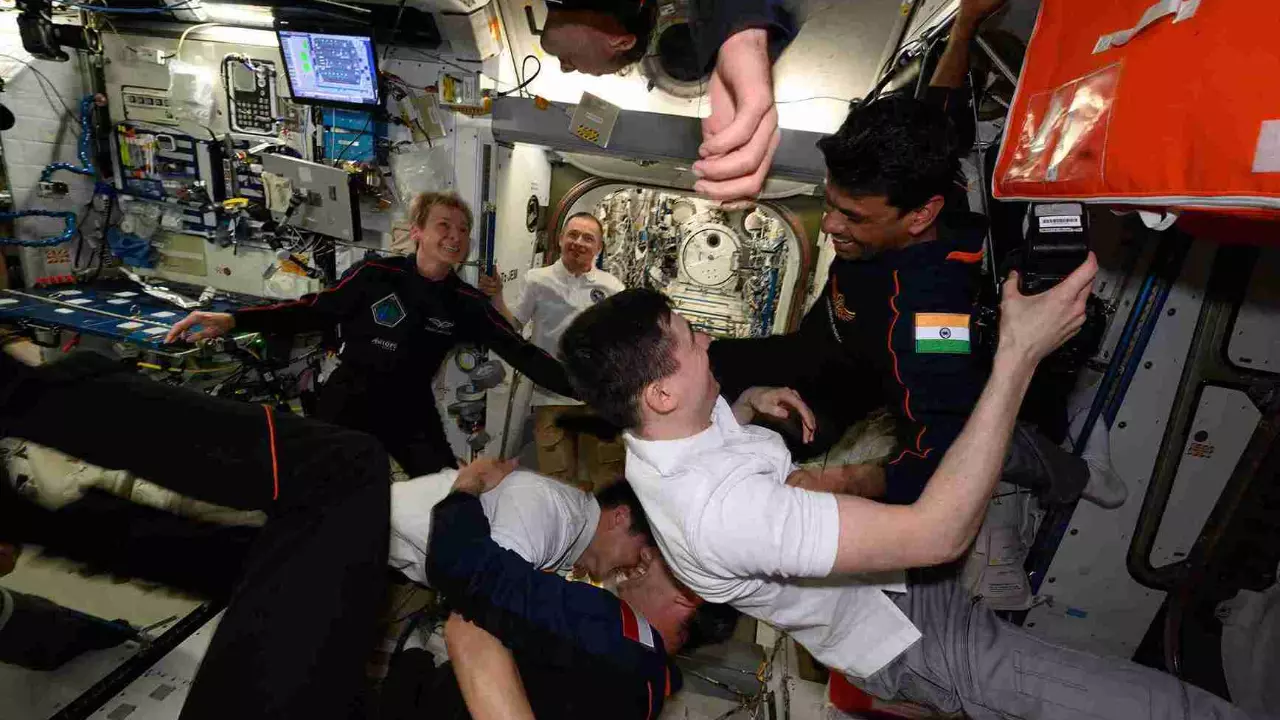 Nasa Isro Shubhanshu Shukla International Space Station
