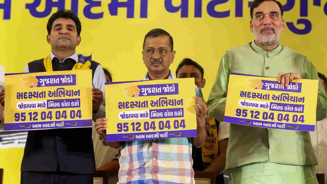 Kejriwals Gujarat Jodo Abhiyan leaves AAP buoyant, Congress jittery, BJP thrilled