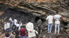 coal mine that collapsed in Jharkhand