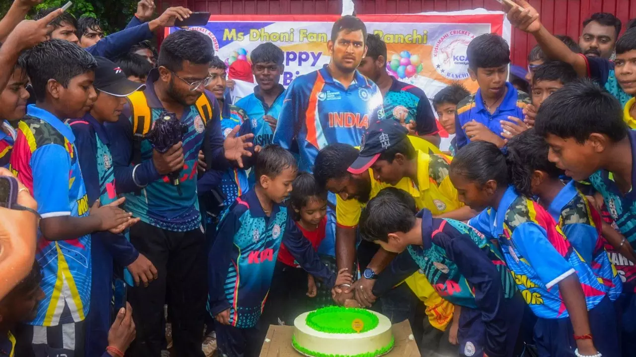 MS Dhoni birthday