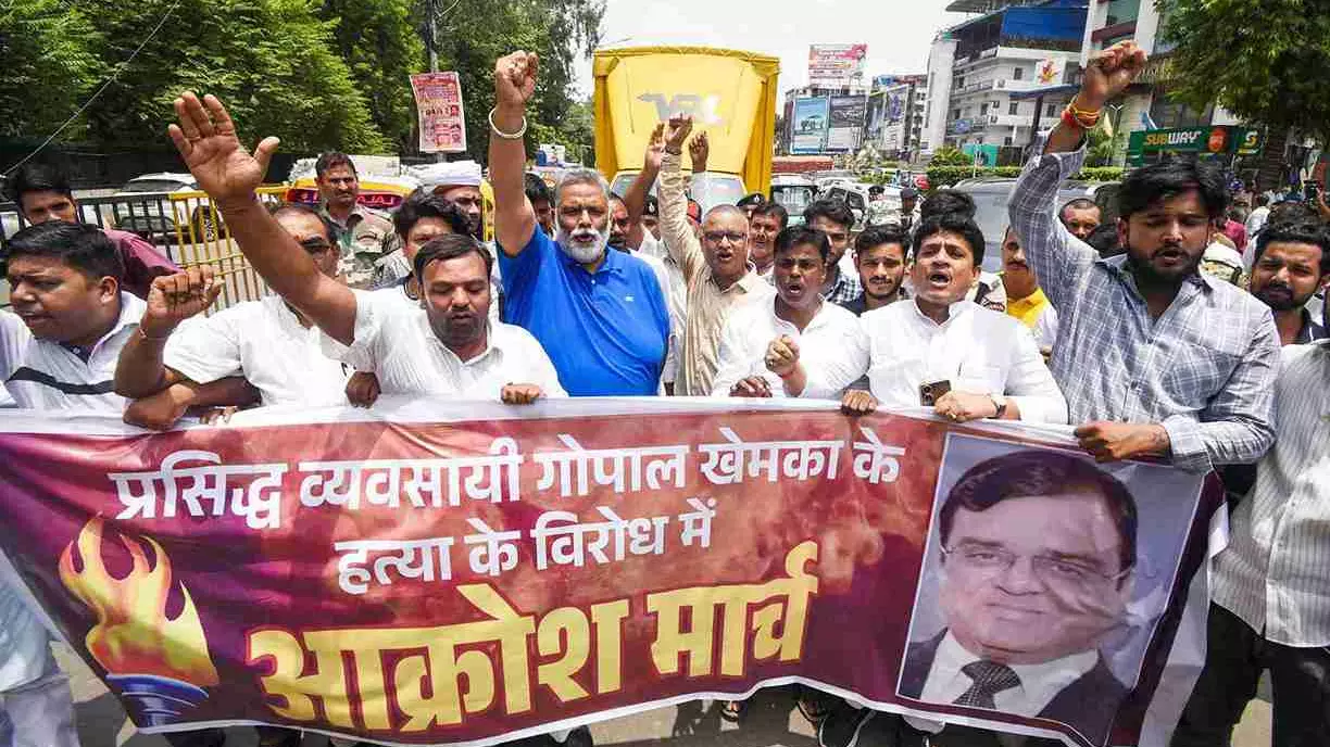 Bihar jungle raj law and order crime graph