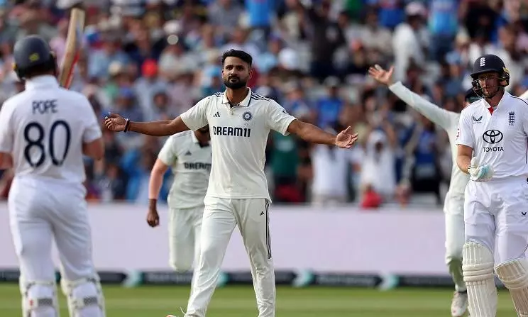 Akash Deep test match