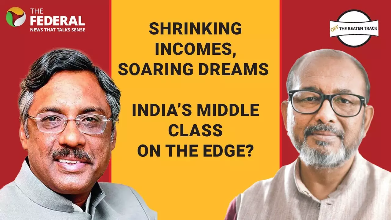 Indias middle class struggling