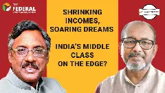 Indias middle class struggling