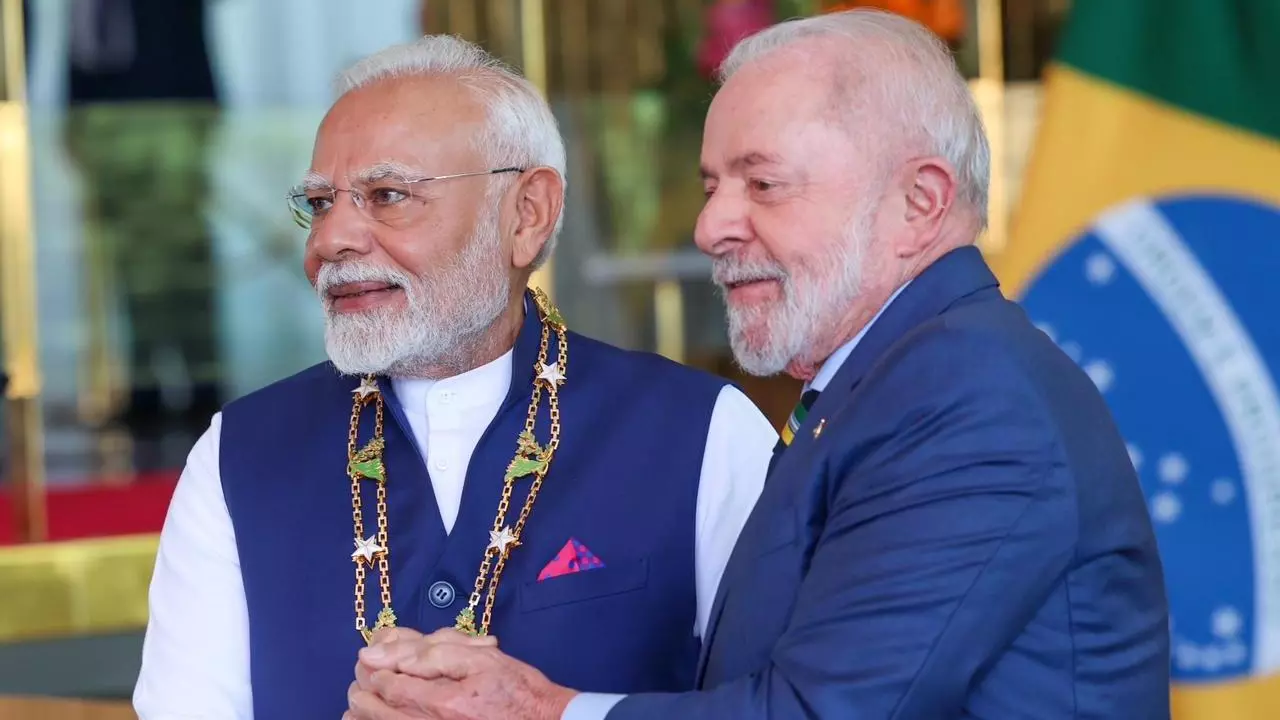 Modi Lula Di Silva: @narendramodi/X