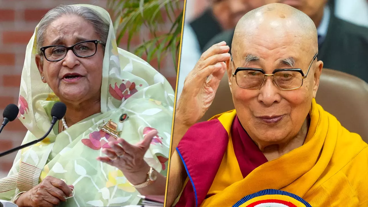 India diplomatic balancing act Dalai Lamas succession, Sheikh Hasinas shadow politics
