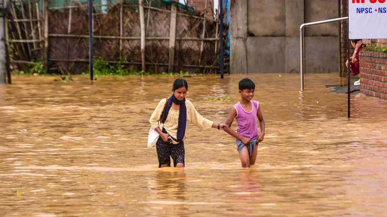 South Tripura flood families homeless