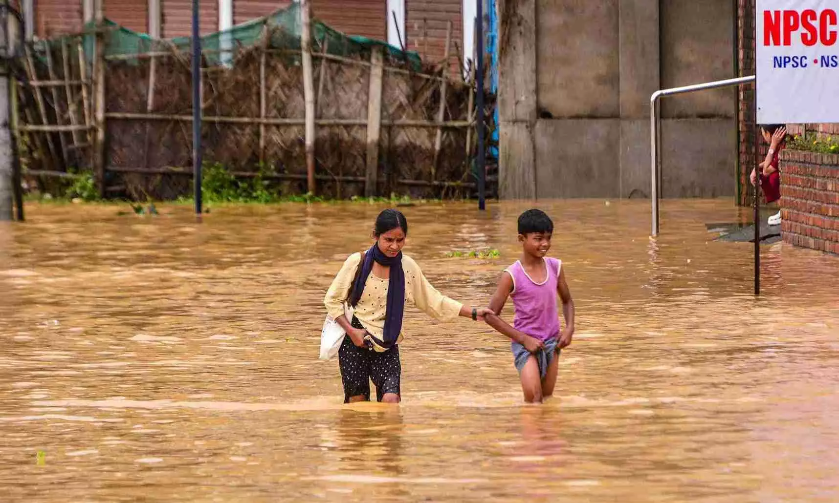South Tripura flood families homeless South Tripura flood families homeless