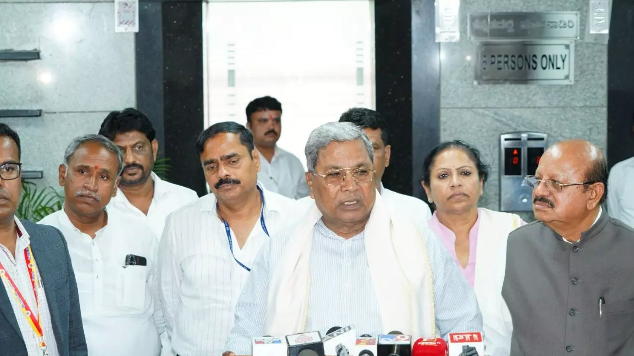 Karnataka Chief Minister Siddaramaiah