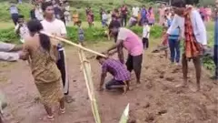 Odisha couple tied to yoke, forced to plough field for taboo marriage