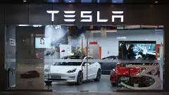Tesla experience centre in Mumbai