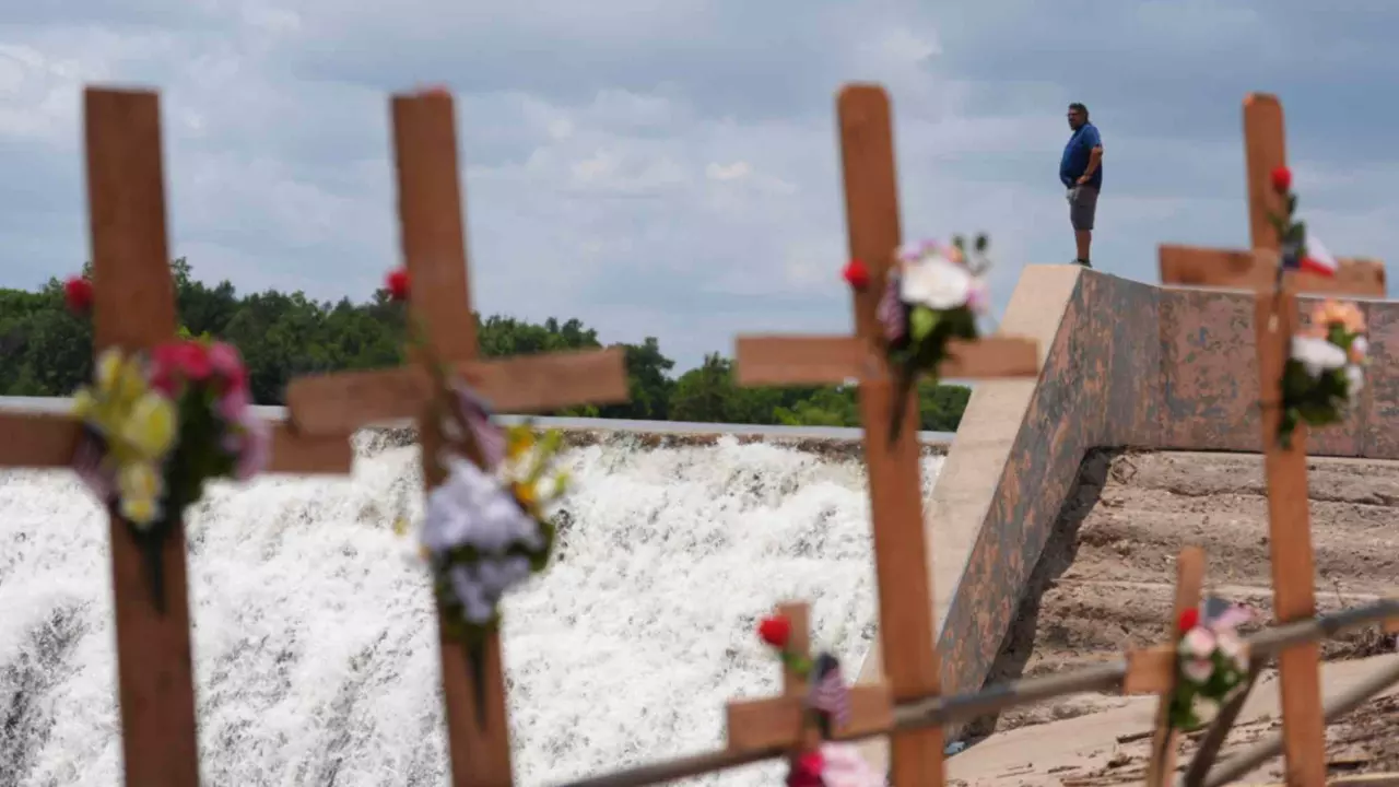 Heavy rains in Texas pause search efforts for flood victims, damage homes elsewhere