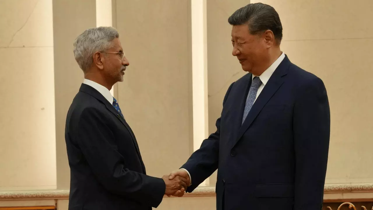 Foreign Minister S Jaishankar meets Chinese President Xi Jinping in Beijing