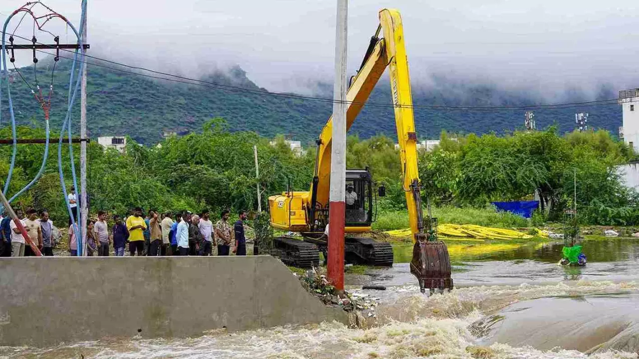 Rajasthan rain and flood