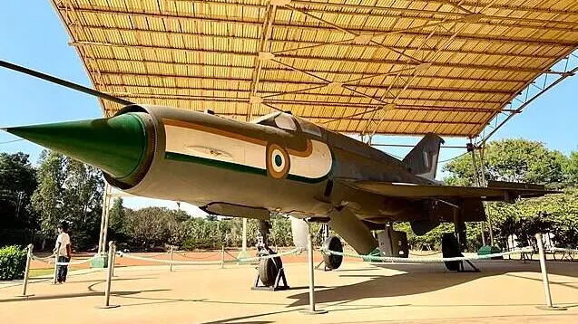 MiG 21 fighter jet