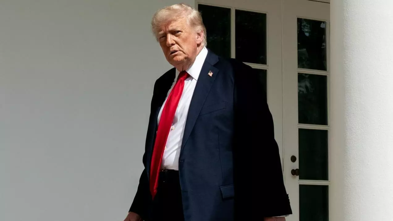 US President Donald Trump