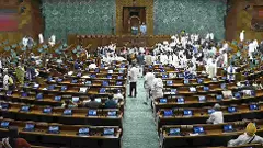 Lok Sabha during the Monsoon session of Parliament