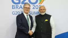 Modi Keir Starmer UK PM Starmer hails ‘major win’ with landmark FTA during Modis visit