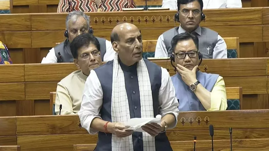 Defence Minister Rajnath Singh