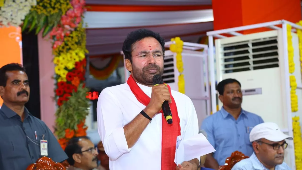 Union Coal and Mines Minister G Kishan Reddy in a file photo | X/@kishanreddybjp