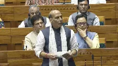 Defence Minister Rajnath Singh