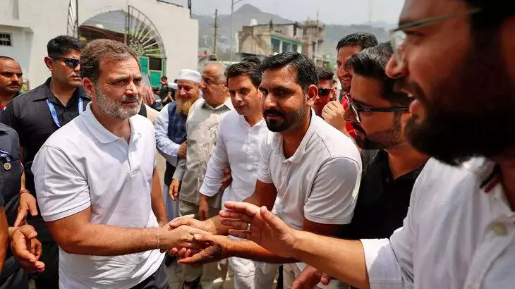Rahul Gandhi in J&K Rahul Gandhi in J&K