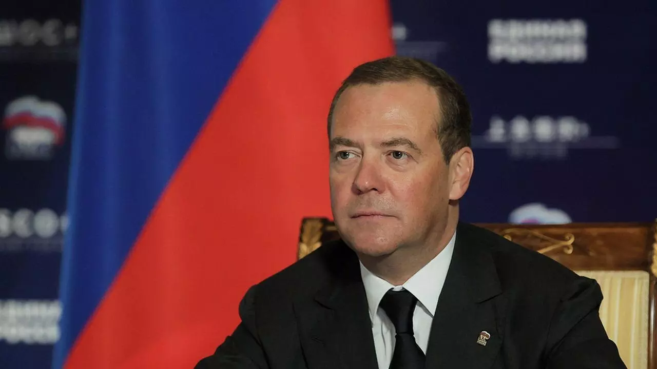 Former Russian President Dmitry Medvedev Former Russian President Dmitry Medvedev