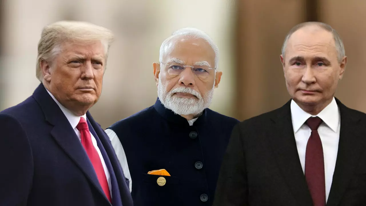 Donald Trump, Narendra Modi, Vladimir Putin