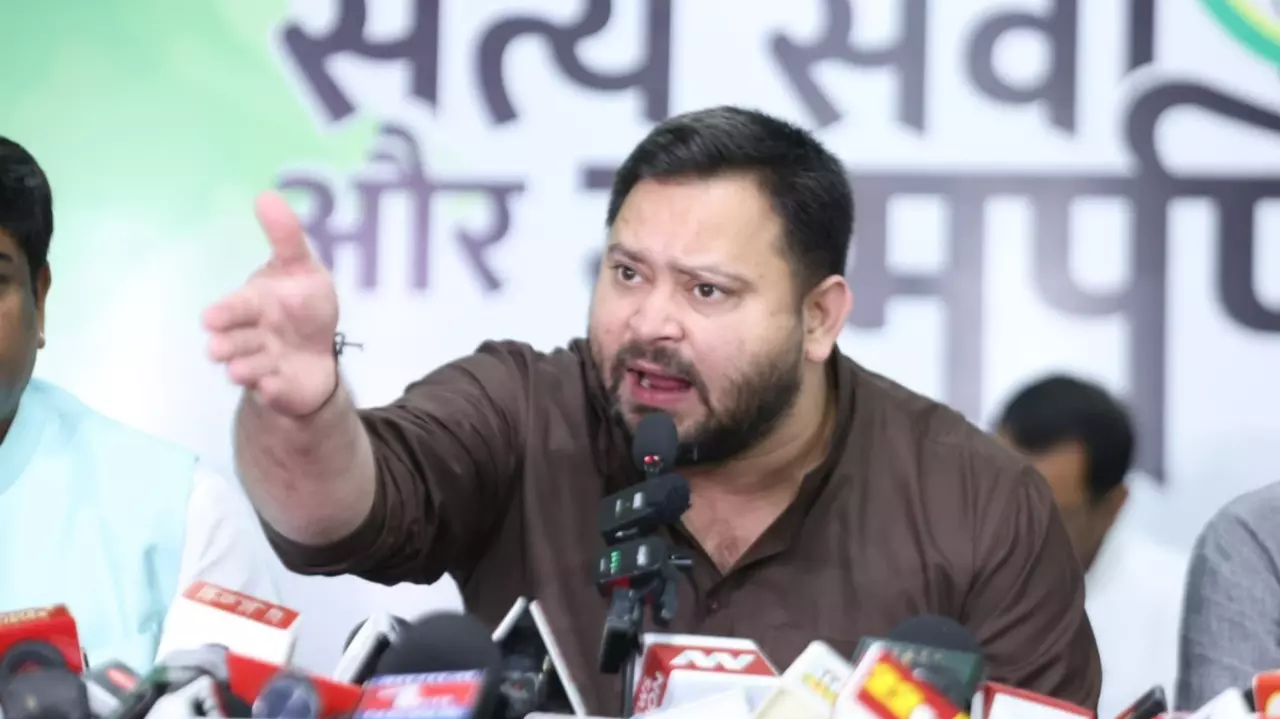 RJD leader Tejashwi Yadav