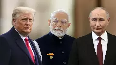 Donald Trump, Narendra Modi, Vladimir Putin
