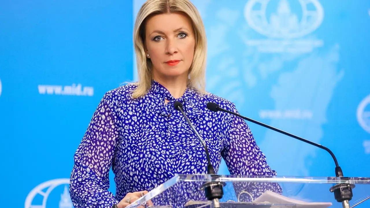Russias Foreign Ministry Spokeswoman Maria Zakharova