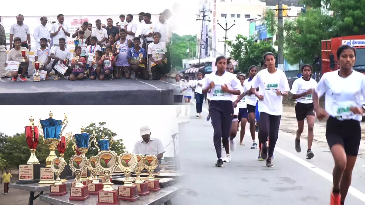Over 1,500 ran for Tamil pride in Pudukkottai