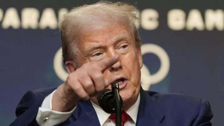 US President Donald Trump