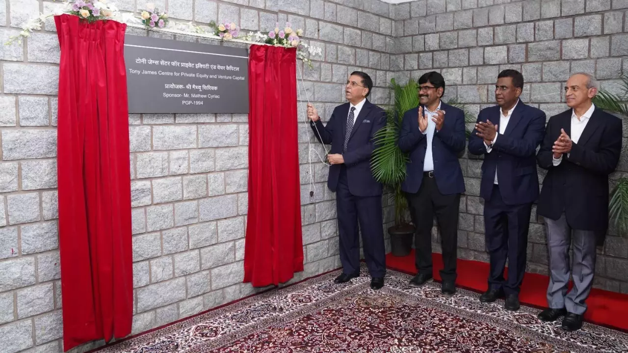 Indian Institute of Management Bangalore officially inaugurated the Tony James Centre for Private Equity and Venture Capital Indian Institute of Management Bangalore officially inaugurated the Tony James Centre for Private Equity and Venture Capital