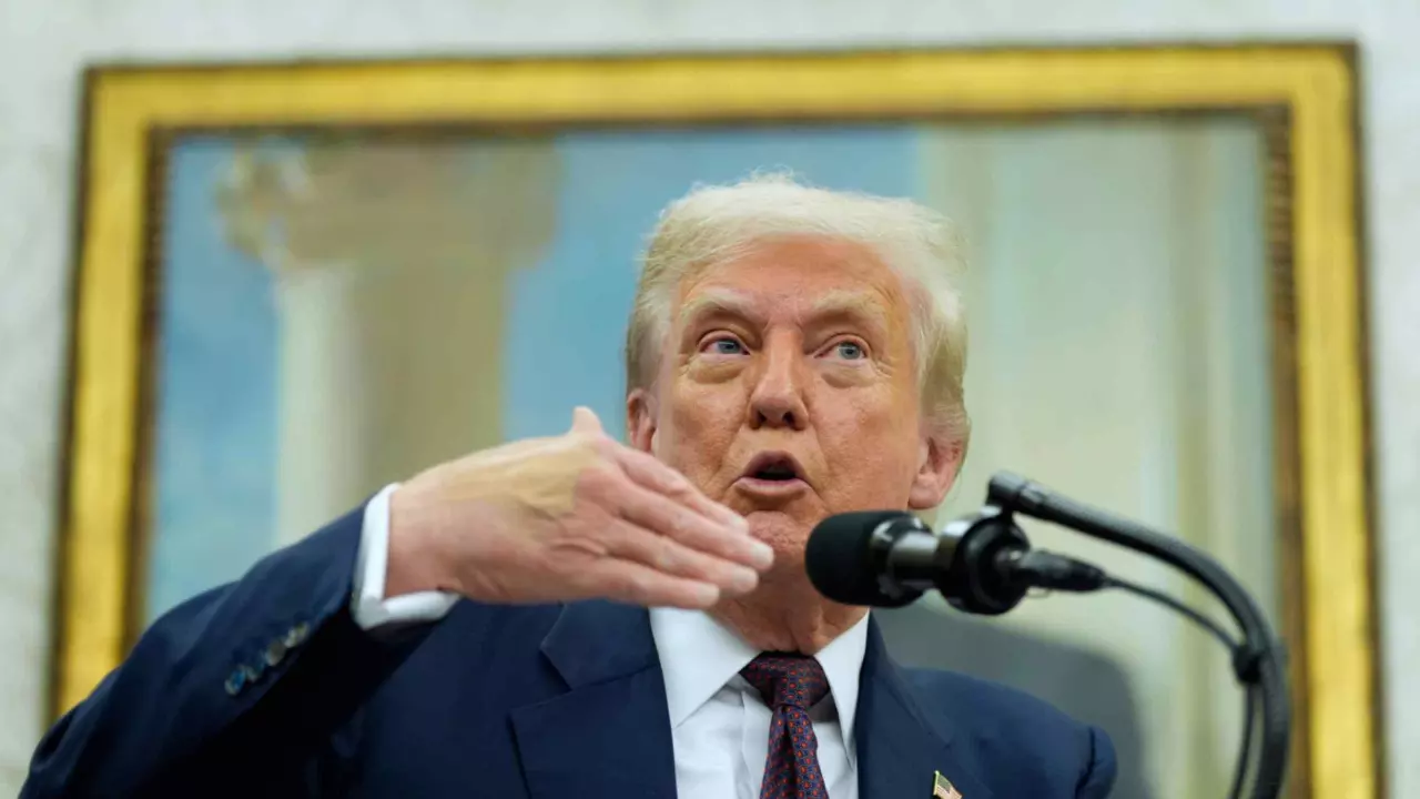 US President Donald Trump