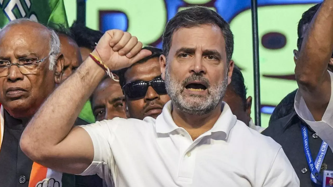 Mallikarjun Kharge, Rahul Gandhi