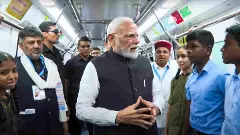 PM Modi inaugurates Bengalurus Yellow Line Metro, 3 Vande Bharat trains
