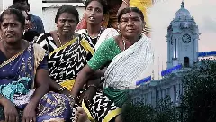 Sanitation workers protest in Chennai