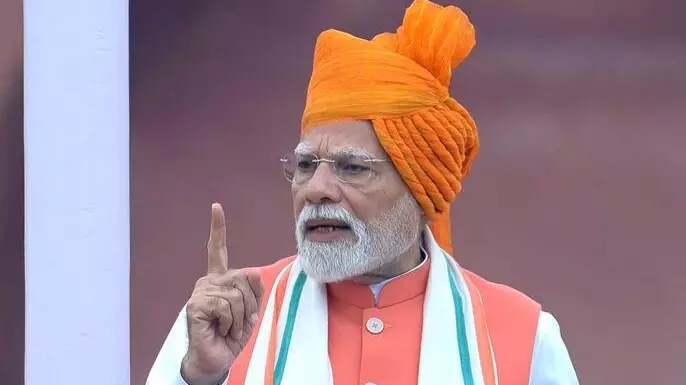 PM Modi addressing the nation