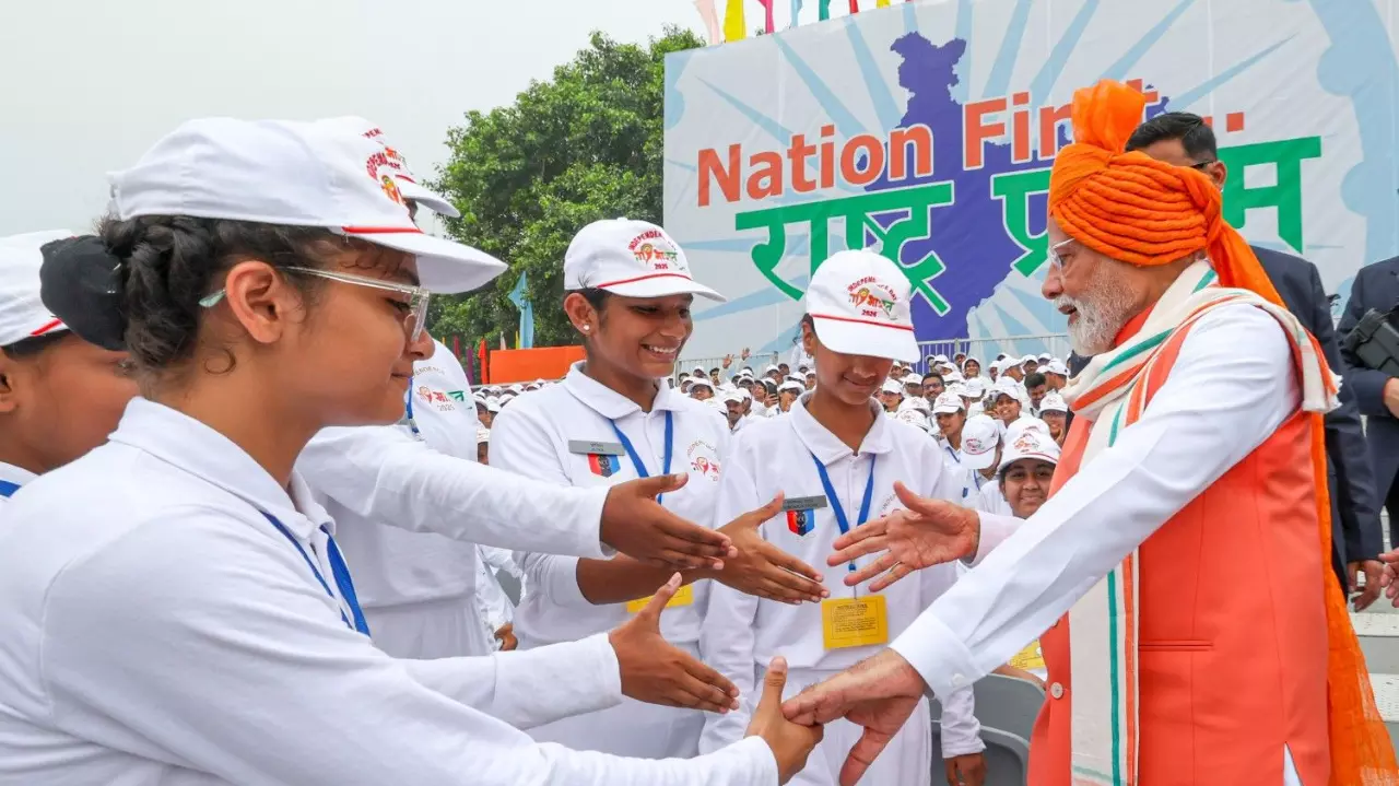 Narendra Modi, 79th Independence Day